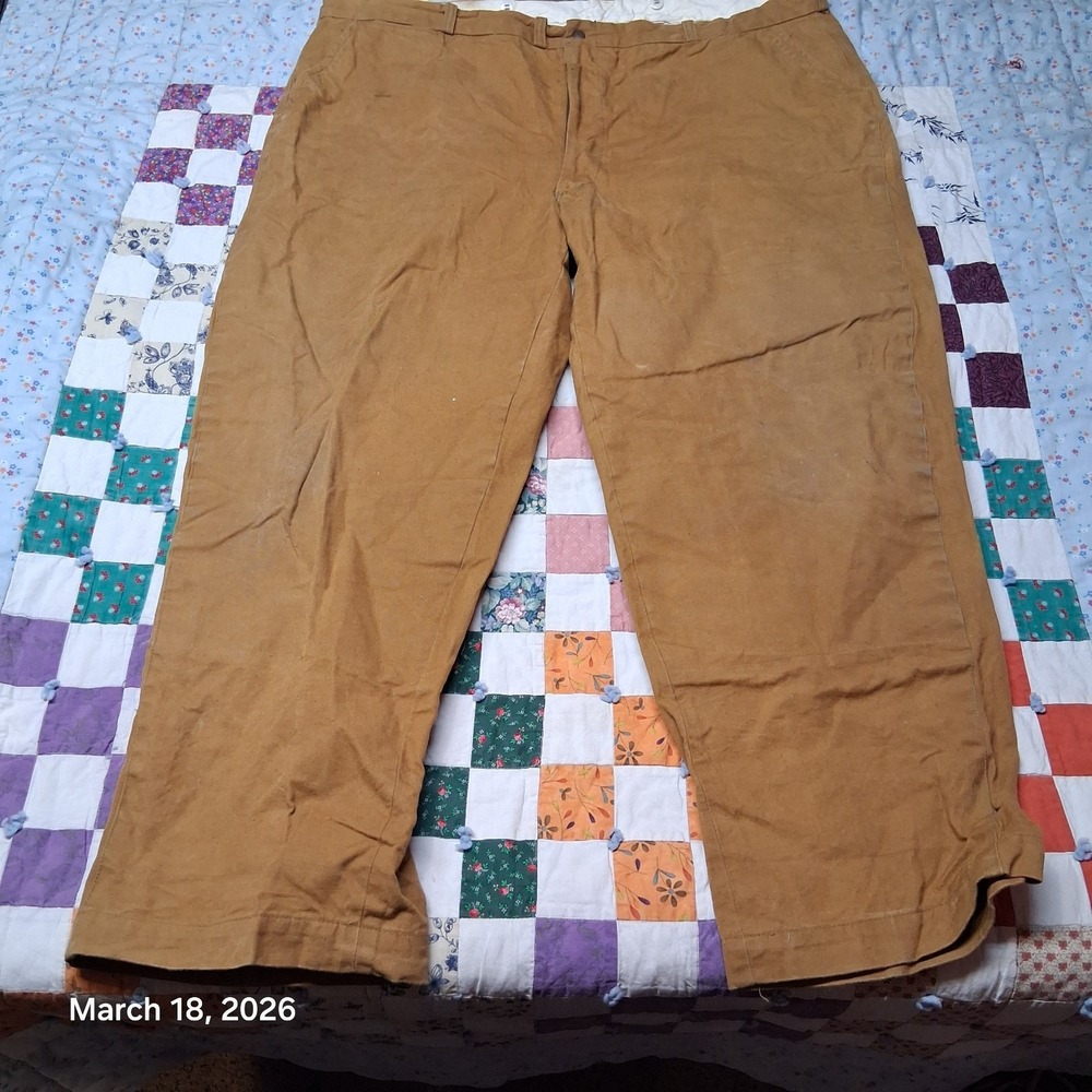 Vintage Utica Duxbak Rainproofed Canvas Pants Size 44x30‎ Hunting